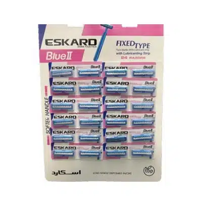 تیغ 2 لبه ورقی اسکارد 24 تایی