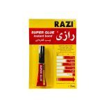 چسب قطره ای رازی 3 میل کارتی 12 عددی