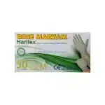 دستکش لاتکس سفید مدیوم رز مریم 50 عددی