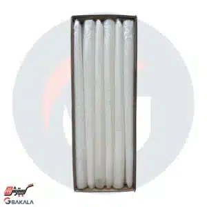 شمع سفید 30 سانتی متری 12 عددی