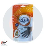 دستکش نیتریل مشکی شیک سایز لارژ بسته 10 عددی