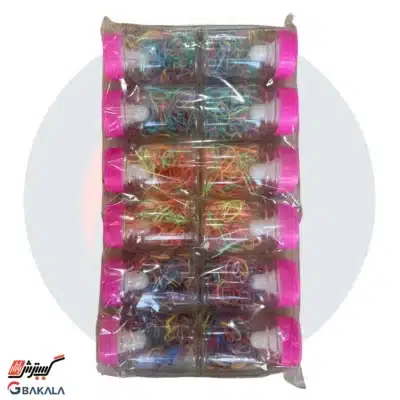 کش چهل گیس پستانکی ساده 12 عددی