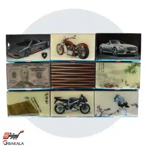 جا کارتی طرحدار فلزی