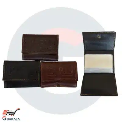 جا کارتی چرم ساده