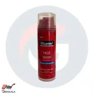 فیس واش پوست خشک ویتامر 120 میلی لیتر
