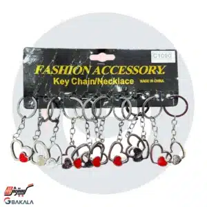 جاکلیدی قلب استیل 12 عددی