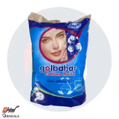 پنبه توپکی گلبهار 100 گرم