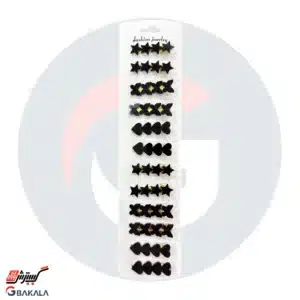 گیر مو مشکی 12 عددی