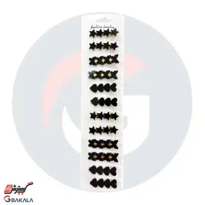 گیر مو مشکی 12 عددی