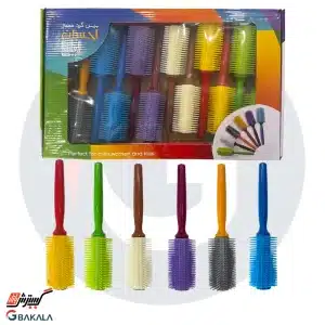 برس مو پیچ گرد احسان 12 عددی